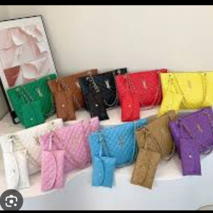 2 in 1 channel shoulder bag