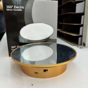 25cm 360-degree-mirror-rechargeable-display-turnertable